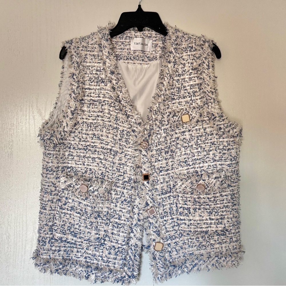 Tweed WaistCoat Vest